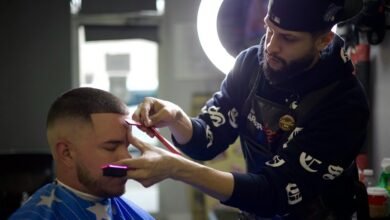 low fade haircut style